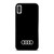 AUDI CAR LOGO BLACK iPhone X / XS Case Cover