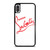CHRISTIAN LOUBOUTIN WHITE iPhone X / XS Case Cover