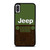 JEEP GREEN RUSTY LOGO iPhone X / XS Case Cover