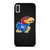KANSAS JAYHAWKS LOGO CARBON iPhone X / XS Case Cover
