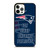 NEW ENGLAND PATRIOTS NFL FOOTBALL FANS 3 iPhone 12 Pro Case Cover