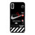 NIKE AIR JORDAN OFF WHITE STRIPES iPhone X / XS Case Cover