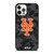 NEW YORK METS BASEBALL BLACK CAMO iPhone 12 Pro Case Cover