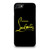 CHRISTIAN LOUBOUTIN GOLD LOGO iPhone SE 2020 Case Cover
