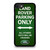 LAND ROVER PARKING ONLY iPhone SE 2020 Case Cover