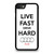 LIVE FAST DRIVE AUDI CAR iPhone SE 2020 Case Cover