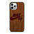 NIKE SKATEBOARD WOODEN LOGO iPhone 12 Pro Case Cover