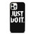 NIKE SWOOSH JUST DO IT iPhone 12 Pro Case Cover