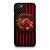 SOUTH CAROLINA GAMECOCKS FOOTBALL FLAG iPhone SE 2020 Case Cover