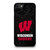 WISCONSIN BADGERS UNIVERSITY FOOTBALL iPhone SE 2020 Case Cover
