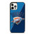 OKLAHOMA CITY THUNDER NBA BASKETBALL LOGO iPhone 12 Pro Case Cover