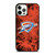 OKLAHOMA CITY THUNDERS BASKETBALL NBA FIRE iPhone 12 Pro Case Cover
