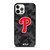 PHILADELPHIA PHILLIES BASEBALL BLACK CAMO iPhone 12 Pro Case Cover