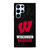 WISCONSIN BADGERS UNIVERSITY FOOTBALL Samsung Galaxy S22 Ultra Case Cover