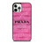 PRADA PINK DIAMOND iPhone 12 Pro Case Cover