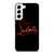 CHRISTIAN LOUBOUTIN RED LOGO Samsung Galaxy S22 Case Cover