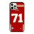SAN FRANCISCO 49ERS TRENT WILLIAMS 71 NFL NIKE iPhone 12 Pro Case Cover