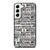 MOSCHINO ABSTRACT LOGO Samsung Galaxy S22 Case Cover