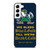 NOTRE DAME BLEED BLUE AND GOLD Samsung Galaxy S22 Case Cover