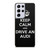 KEEP CALM AND DRIVE AUDI CARBON Samsung Galaxy S21 Ultra Case Cover