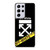 OFF WHITE YELLOW LABEL Samsung Galaxy S21 Ultra Case Cover