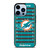 MIAMI DOLPHINS FOOTBALL FIELD iPhone 13 Pro Max Case Cover