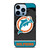 MIAMI DOLPHINS NFL TEAM iPhone 13 Pro Max Case Cover MIAMI DOLPHINS NFL TEAM iPhone 13 Pro Max Case Cover