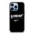 MIAMI HEAT NBA BASKETBALL NIKE iPhone 13 Pro Max Case Cover