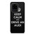 KEEP CALM AND DRIVE AUDI CARBON Samsung Galaxy S20 Ultra Case Cover