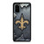 NEW ORLEANS SAINTS BROKEN METAL Samsung Galaxy S20 Plus Case Cover