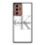 CALVIN KLEIN WHITE LOGO Samsung Galaxy Note 20 Ultra Case Cover