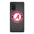ALABAMA CRIMSON TIDE FOOTBALL METAL Samsung Galaxy Note 20 Case Cover