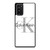 CALVIN KLEIN WHITE LOGO Samsung Galaxy Note 20 Case Cover