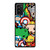 MARVEL COMIC CHARACTERS COLLAGE Samsung Galaxy Note 20 Case Cover