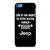 JEEP LIFE FUNNY QUOTES iPod Touch 7 Case Cover