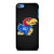 KANSAS JAYHAWKS LOGO CARBON iPod Touch 7 Case Cover