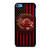 SOUTH CAROLINA GAMECOCKS FOOTBALL FLAG iPod Touch 7 Case Cover