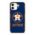 HOUSTON ASTROS MLB LOGO iPhone 12 Case Cover