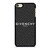 GIVENCHY PARIS LOGO PATTERN iPod Touch 6 Case Cover