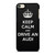 KEEP CALM AND DRIVE AUDI CARBON iPod Touch 6 Case Cover