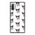 KUROMI CAT ANIME PATTERN Samsung Galaxy Note 10 Plus Case Cover