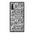 MOSCHINO ABSTRACT LOGO Samsung Galaxy Note 10 Plus Case Cover