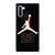 AIR JORDAN 23 GLITCH Samsung Galaxy Note 10 Case Cover AIR JORDAN 23 GLITCH Samsung Galaxy Note 10 Case Cover