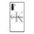 CALVIN KLEIN WHITE LOGO Samsung Galaxy Note 10 Case Cover