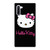 HELLO KITTY BLACK Samsung Galaxy Note 10 Case Cover