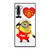 MINIONS LOVE MANCHESTER UNITED Samsung Galaxy Note 10 Case Cover