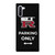 NISSAN GTR PARKING ONLY Samsung Galaxy Note 10 Case Cover