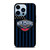 NEW ORLEANS NBA USA FLAG iPhone 13 Pro Max Case Cover