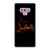 CHRISTIAN LOUBOUTIN RED LOGO Samsung Galaxy Note 9 Case Cover