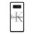 CALVIN KLEIN WHITE LOGO Samsung Galaxy Note 8 Case Cover